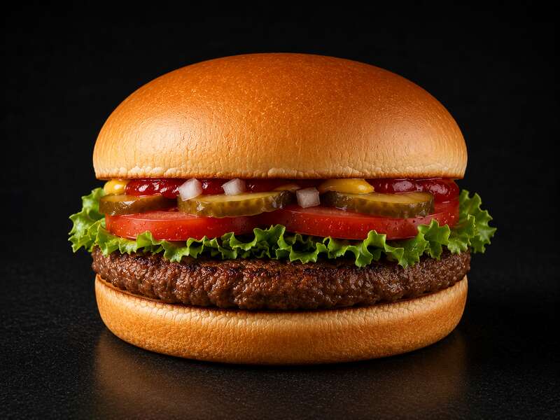 HAMBURGER Z DODATKAMI