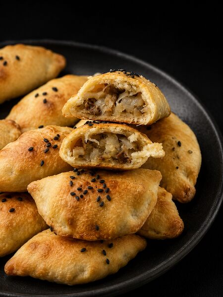 PIEROGI Z KAPUSTY SMAŻONE 12/18 SZT.