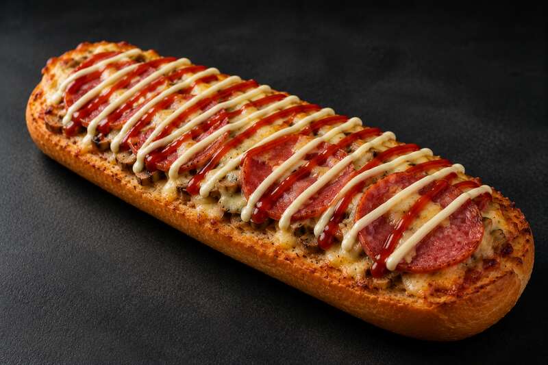 ZAPIEKANKA Z SALAMI